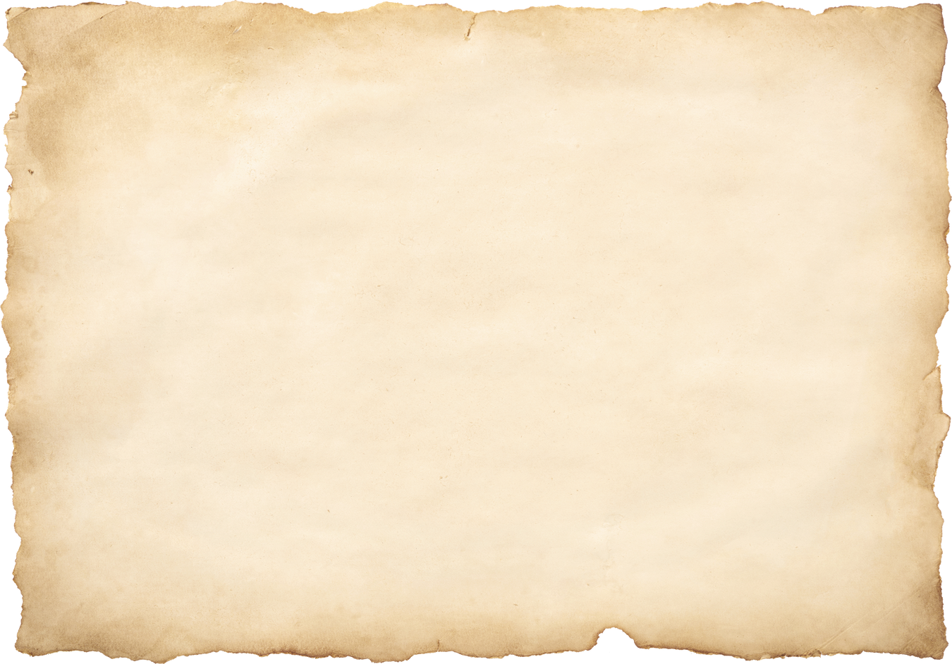 Old Parchment Paper Sheet Texture Background.